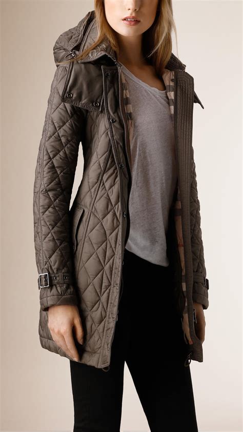 burberry quilted coat